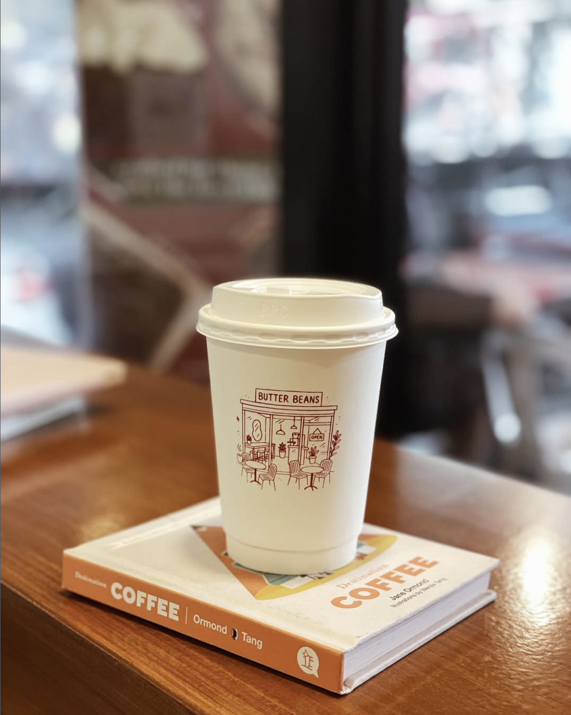 Signature cups lined up